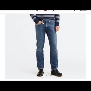 514™ Straight Fit Stretch Jeans - Blue
